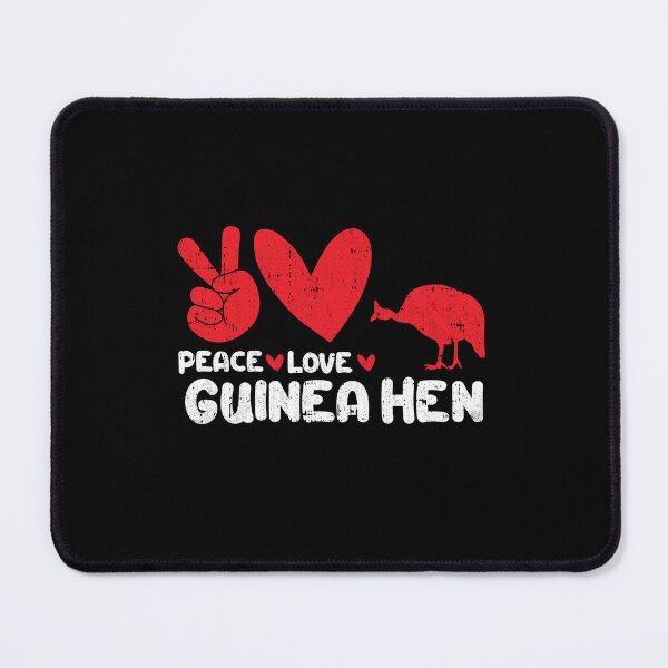Item preview, Peace - Love - Guinea Hen Animals lover designed and sold by GabbyKash.