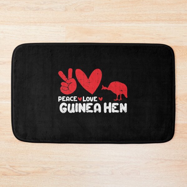 Item preview, Peace - Love - Guinea Hen Animals lover designed and sold by GabbyKash.