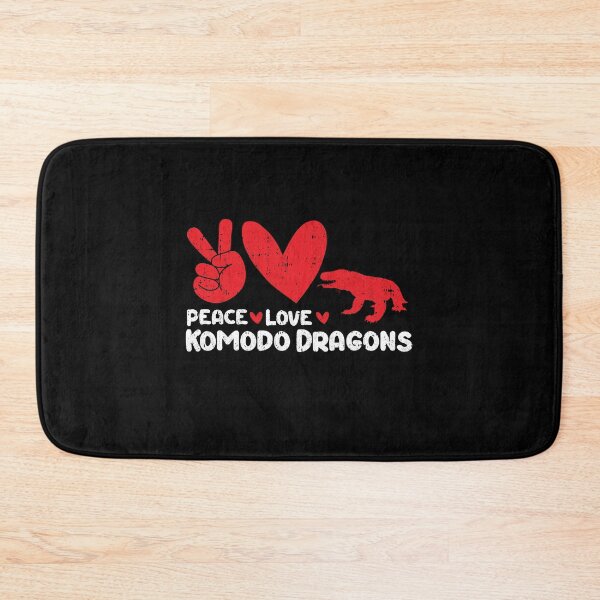 Item preview, Peace - Love - Komodo Dragons Animals lover designed and sold by GabbyKash.