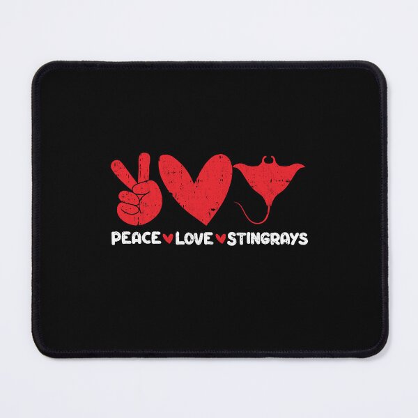 Item preview, Peace - Love - Stingrays Animals lover designed and sold by GabbyKash.