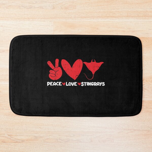 Item preview, Peace - Love - Stingrays Animals lover designed and sold by GabbyKash.