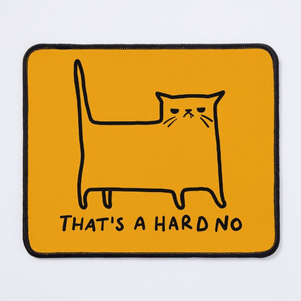 Item preview, Hard No Cat (for light) designed and sold by KilkennyCat Art.