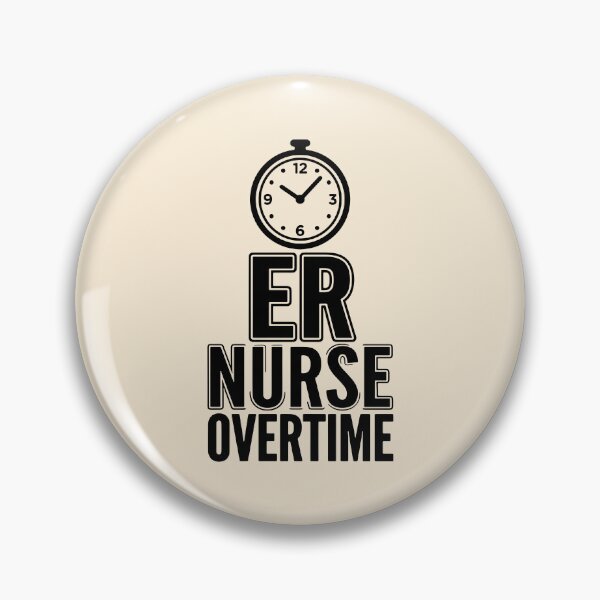 Item preview, ER Nurse Overtime Funny Shift Worker Gift for Healthcare Design designed and sold by Dantin.