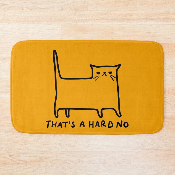 Item preview, Hard No Cat (for light) designed and sold by KilkennyCat Art.