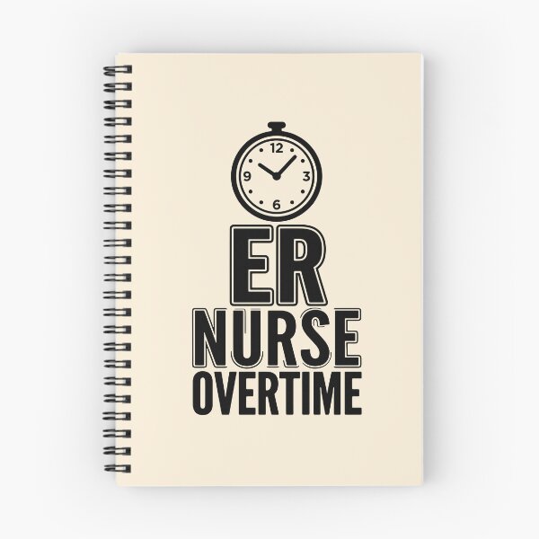 Item preview, ER Nurse Overtime Funny Shift Worker Gift for Healthcare Design designed and sold by Dantin.