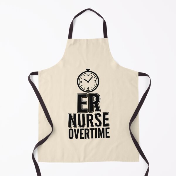 Item preview, ER Nurse Overtime Funny Shift Worker Gift for Healthcare Design designed and sold by Dantin.