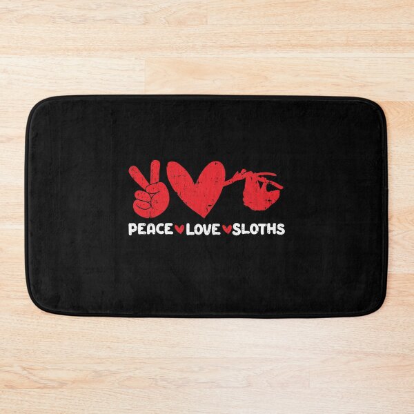 Item preview, Peace - Love - Sloths Animals lover designed and sold by GabbyKash.