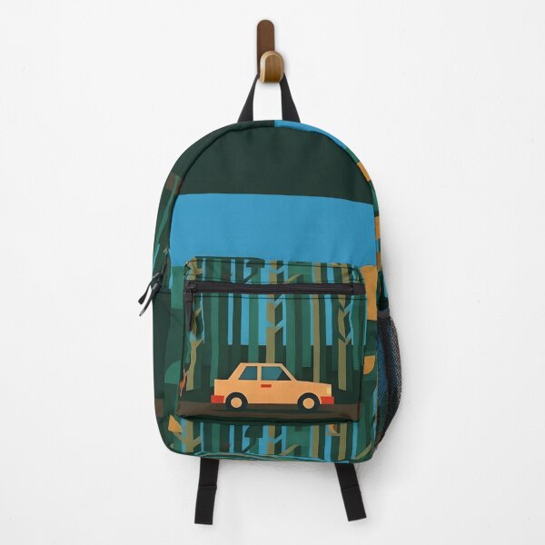 Item preview, Minimalist Forest Road Trip | Geometric Nature Illustration | Mid-Century Modern Woods designed and sold by SergioMiklos.
