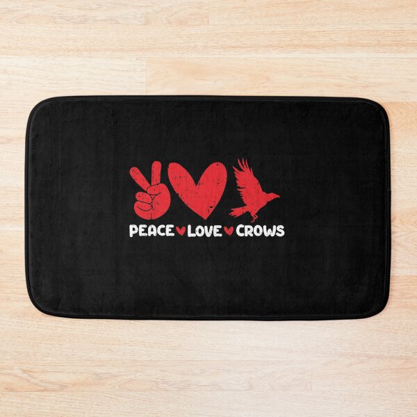 Item preview, Peace - Love - Crows Animals lover designed and sold by GabbyKash.