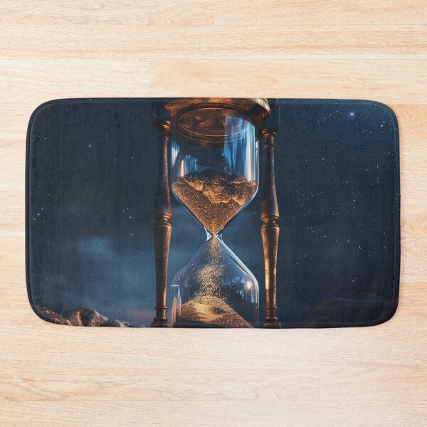 Item preview, Cosmic Hourglass Galaxy Timepiece designed and sold by QuantumDrift.