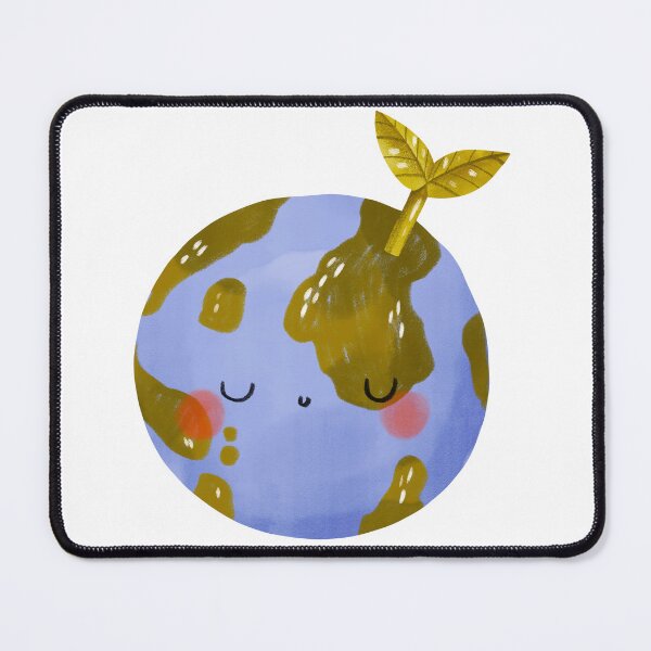 Item preview, Cute Earth with young sprout designed and sold by the-myro.