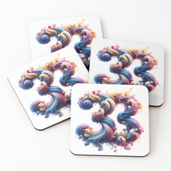 Item preview, Aesthetic Number 33 Nebula Cosmic Art designed and sold by AlanyaArtX.