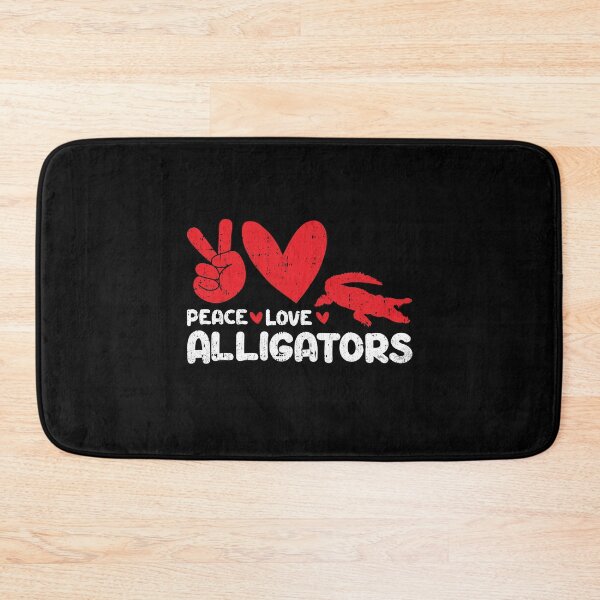 Item preview, Peace - Love - Alligators Animals lover designed and sold by GabbyKash.