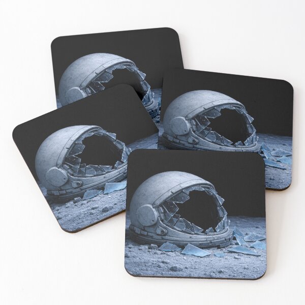 Item preview, Broken Space Helmet on Lunar Surface designed and sold by Ykvaere.
