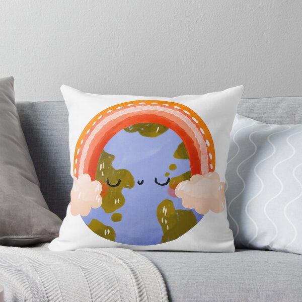 Item preview, Earth with rainbow designed and sold by the-myro.