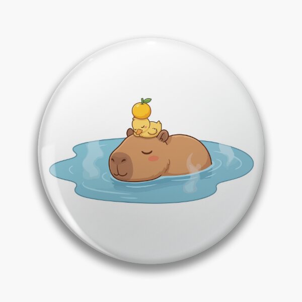 Item preview, Unbothered Moisturized Happy Capybara Zen Spa designed and sold by Petzzz.