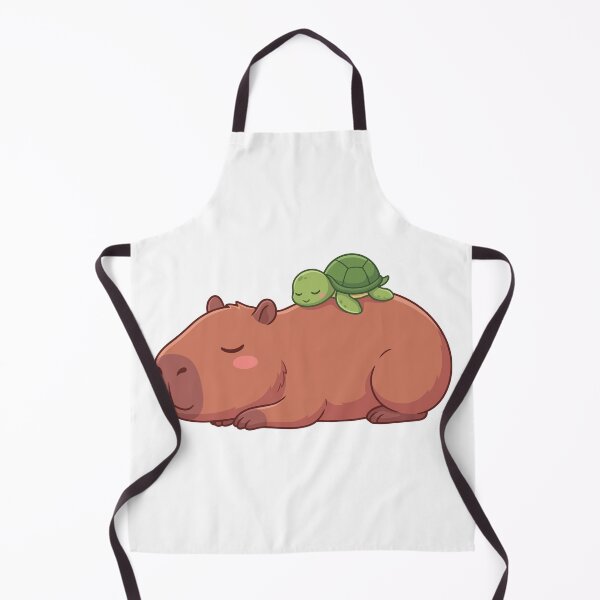 Item preview, Ultimate Lazy Duo Sleeping Capybara And Turtle designed and sold by Petzzz.
