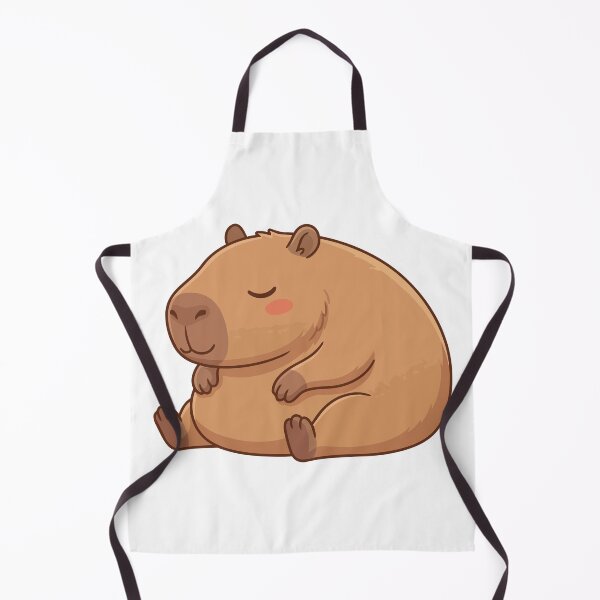 Item preview, Zen Master Sleepy Capybara Meditating designed and sold by Petzzz.