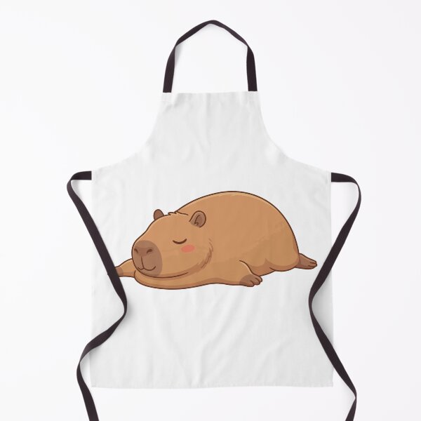 Item preview, Melting Into Peace Lazy Capybara Puddle designed and sold by Petzzz.
