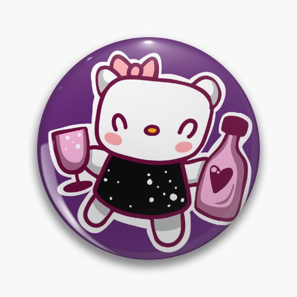Item preview, Hello party cat kitten cute kawaii girl kitty designed and sold by sianelliot.