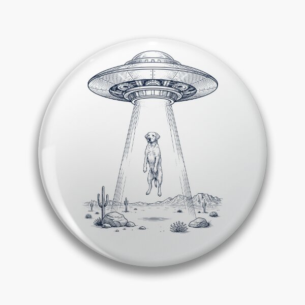 Item preview, Vintage Labrador Retriever UFO Alien Western Dog Mom Dad Lover designed and sold by TerryConnells.