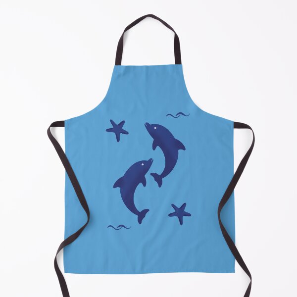 Item preview, Playful dolphins pattern designed and sold by studiodrchicken.