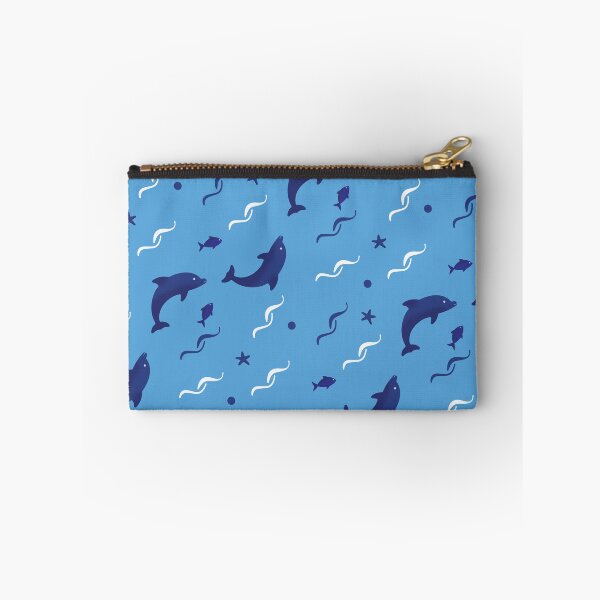 Item preview, Playful dolphins pattern designed and sold by studiodrchicken.