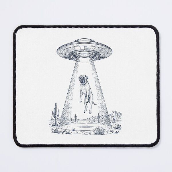 Item preview, Vintage Mastiff UFO Alien Western Dog Mom Dad Lover designed and sold by TerryConnells.