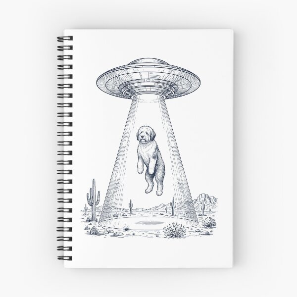 Item preview, Vintage Old English Sheepdog UFO Alien Western Dog Mom Dad Lover designed and sold by TerryConnells.