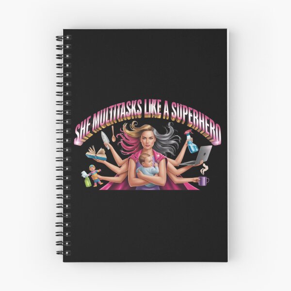 Item preview, She multitask like a superhero - women day design  designed and sold by YourTrendyTees.