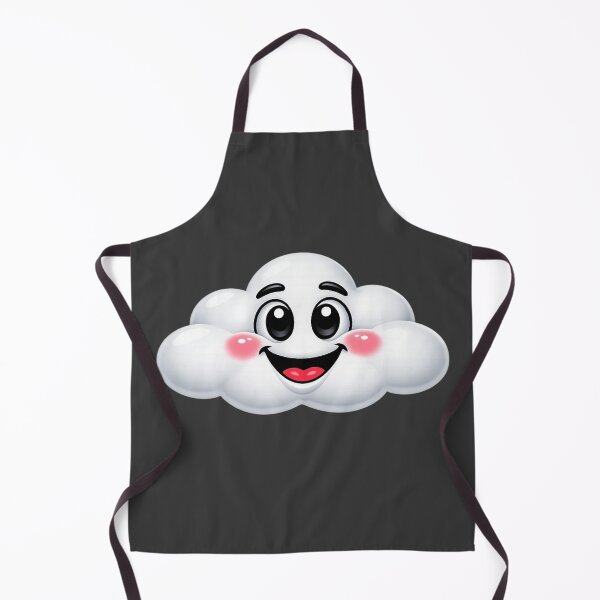 Item preview, Cute 3D Cartoon Cloud – Funny Retro 90s Style Character designed and sold by Timeless Junction.