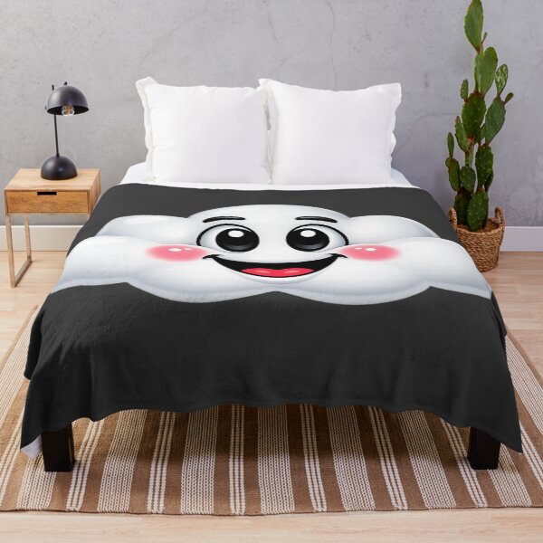 Item preview, Cute 3D Cartoon Cloud – Funny Retro 90s Style Character designed and sold by Timeless Junction.