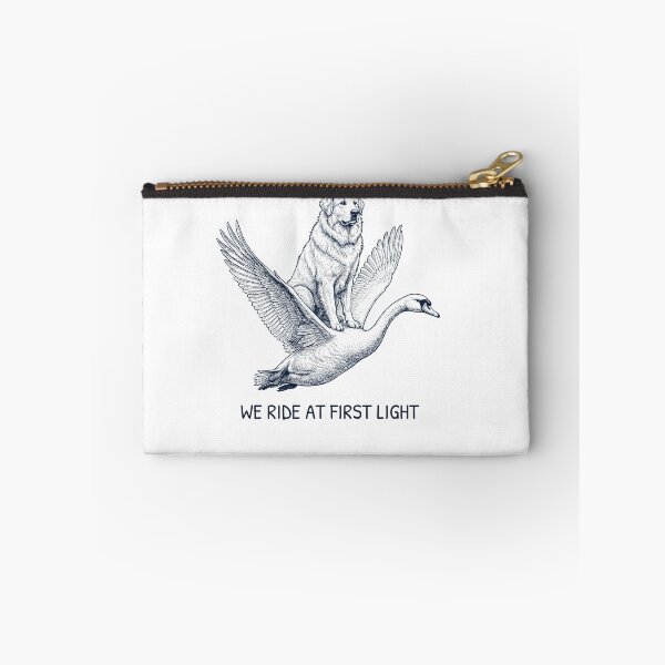 Item preview, We Ride at First Light Funny Great Pyrenees Mute Swan Dog Lover designed and sold by DoodleTortle.