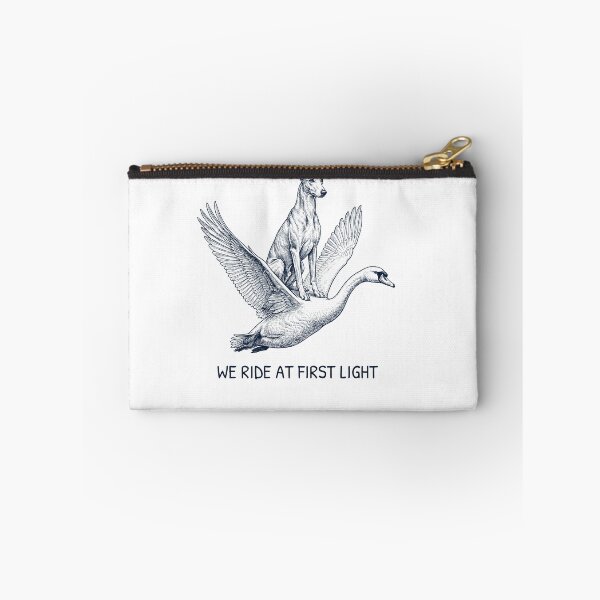 Item preview, We Ride at First Light Funny Greyhound Mute Swan Dog Lover designed and sold by DoodleTortle.