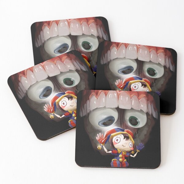 Item preview, The Amazing Digital Puppet Show/ Caine and Pomni designed and sold by HueSpill.
