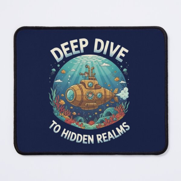 Item preview, Deep Dive to Hidden Realms designed and sold by Dogandesighn.
