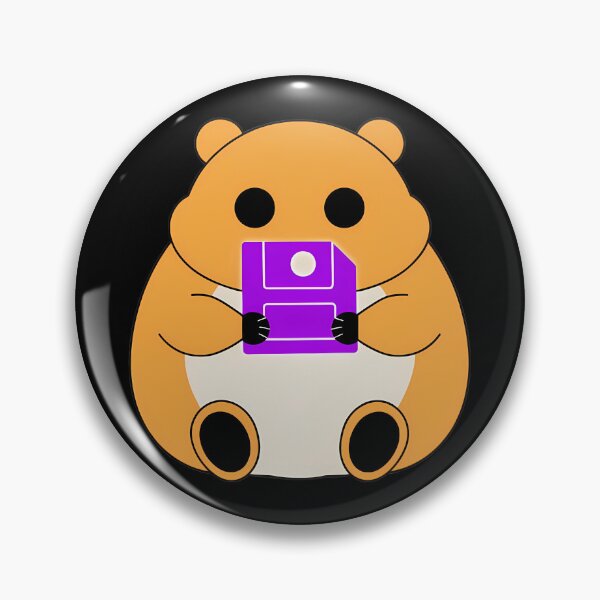 Item preview, Floppy Hamster – Save Progress – Retro Gamer Aesthetic designed and sold by Phetuvov.
