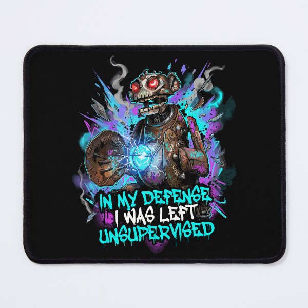 Item preview, Arcane Jinx Monkey - Chaotic Graffiti Style Art, “In My Defense I Was Left Unsupervised” Design designed and sold by Brudy-R.
