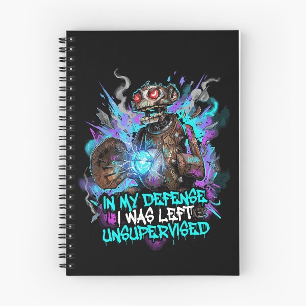 Item preview, Arcane Jinx Monkey - Chaotic Graffiti Style Art, “In My Defense I Was Left Unsupervised” Design designed and sold by Brudy-R.