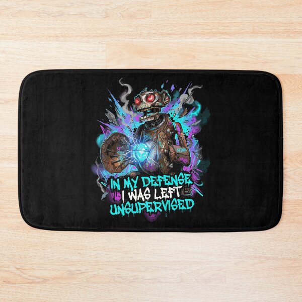 Item preview, Arcane Jinx Monkey - Chaotic Graffiti Style Art, “In My Defense I Was Left Unsupervised” Design designed and sold by Brudy-R.