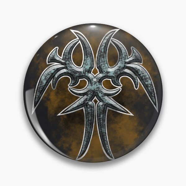 Item preview, Metal Tribal Blade – Gothic Symmetrical Ornament designed and sold by JustasVebra.