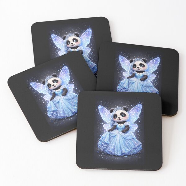 Item preview, Cute Fairy Panda Princess Cinderella Wings designed and sold by VKKMANAGE.