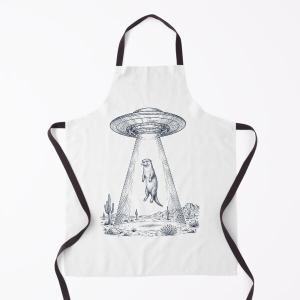 Item preview, Vintage Otter UFO Alien Western Animal Lover designed and sold by TerryConnells.