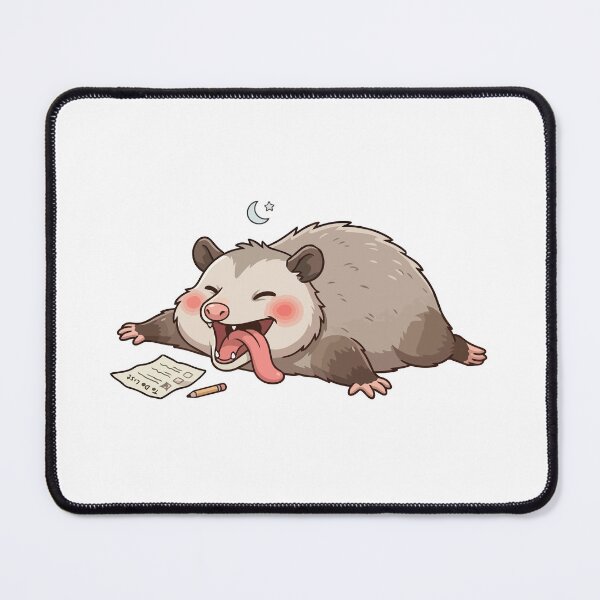 Item preview, Wake Me Up Never Exhausted Opossum designed and sold by Petzzz.