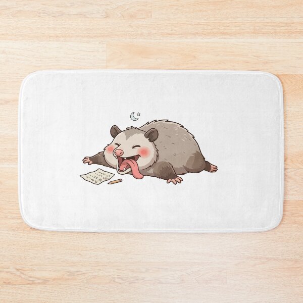 Item preview, Wake Me Up Never Exhausted Opossum designed and sold by Petzzz.