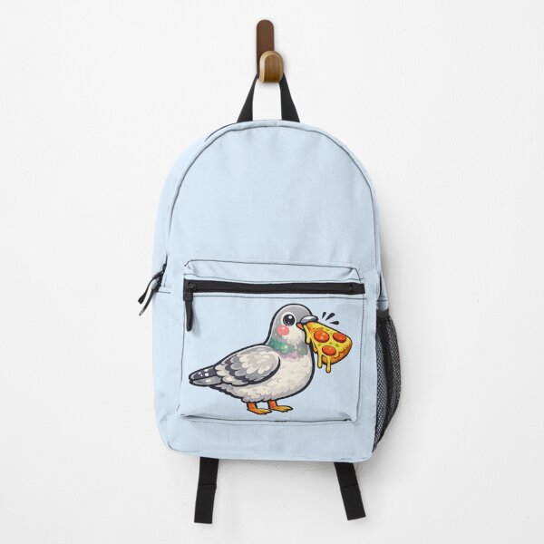 Item preview, Cute Pigeon Holding Pizza Slice designed and sold by AkriDesigns.