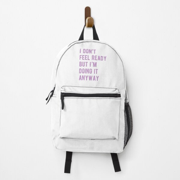 Item preview, i don’t feel ready but i’m doing it anyway courage motivation quote aesthetic designed and sold by THE JAVE STUDIOS.