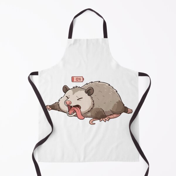 Item preview, Social Battery Dead Funny Opossum Introvert designed and sold by Petzzz.