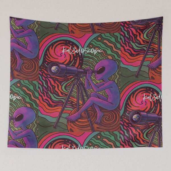 Item preview, Fred the Alien Observatory designed and sold by Kal3id05c0pic.
