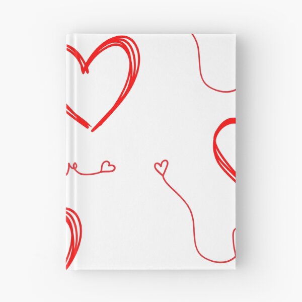 Item preview, Hand Drawn Love Hearts Seamless Pattern Design designed and sold by Cutethings3.